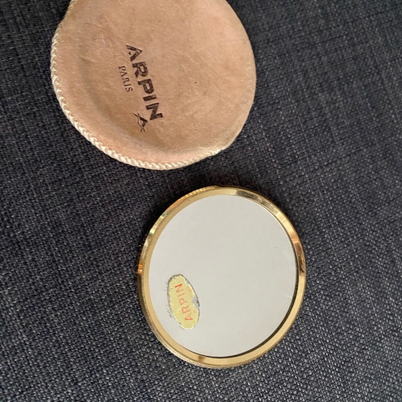 Vintage Imported Purse/Pocket Mirror - Picture 4 of 4